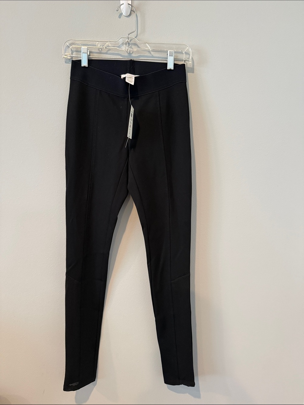 New-Cache Black Luxe Slim Fit Leggings